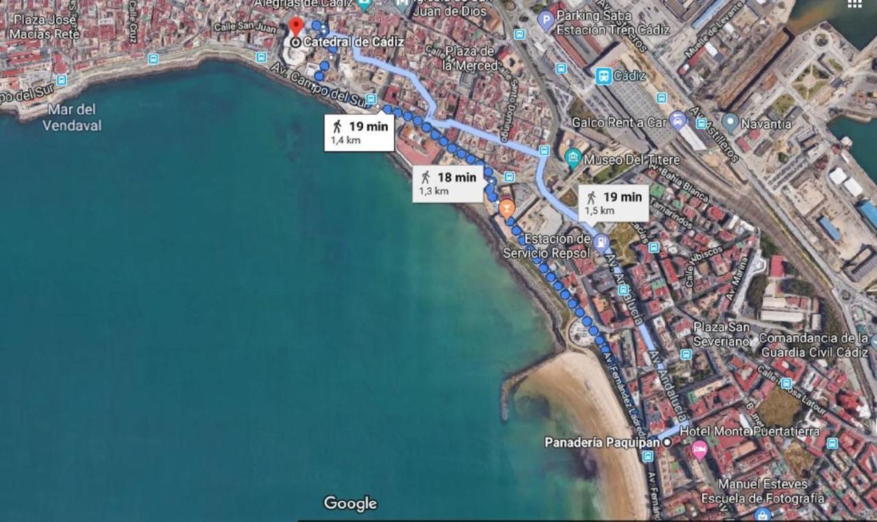 Cadiz Beach & Kids - Free Parking - Sea Views Luaran gambar